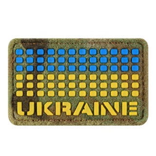 M-TAC Naszywka Ukraine 50x80 Velcro PVC MultiCam