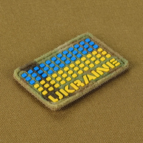 M-TAC Naszywka Ukraine 50x80 Velcro PVC MultiCam