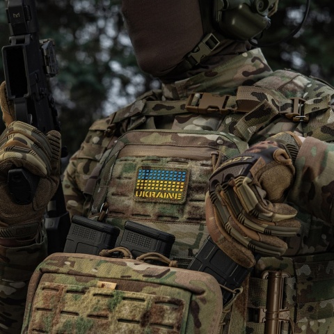 M-TAC Naszywka Ukraine 50x80 Velcro PVC MultiCam