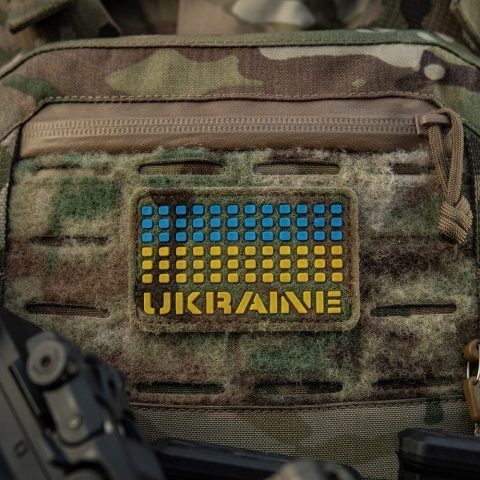 M-TAC Naszywka Ukraine 50x80 Velcro PVC MultiCam
