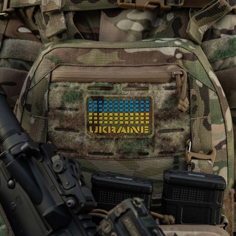 M-TAC Naszywka Ukraine 50x80 Velcro PVC MultiCam