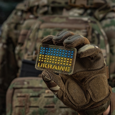 M-TAC Naszywka Ukraine 50x80 Velcro PVC MultiCam