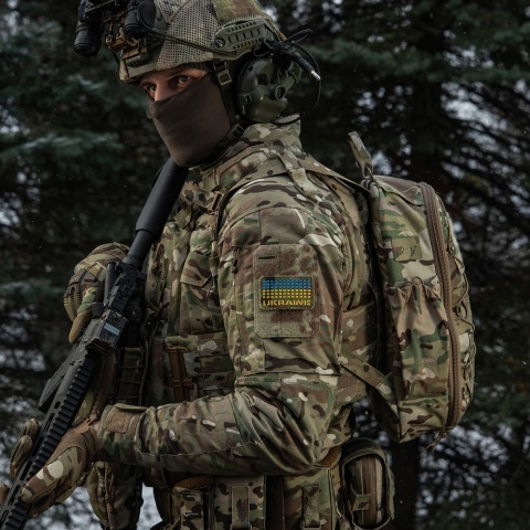 M-TAC Naszywka Ukraine 50x80 Velcro PVC MultiCam
