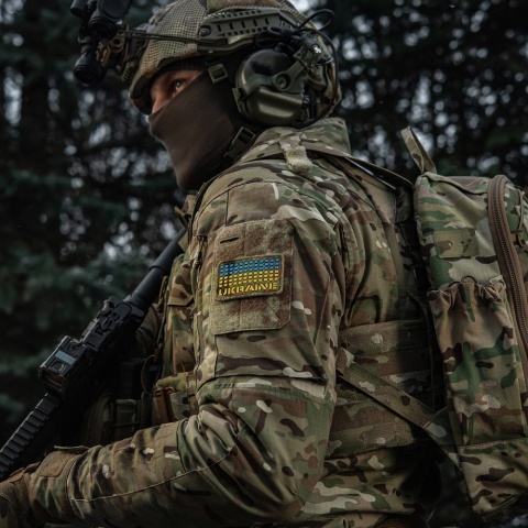 M-TAC Naszywka Ukraine 50x80 Velcro PVC MultiCam