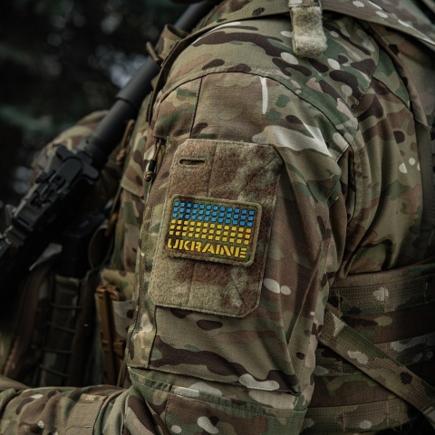 M-TAC Naszywka Ukraine 50x80 Velcro PVC MultiCam