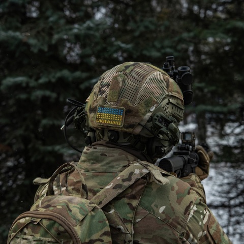 M-TAC Naszywka Ukraine 50x80 Velcro PVC MultiCam
