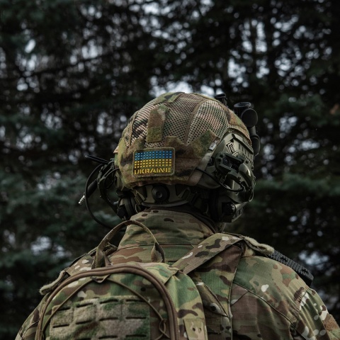 M-TAC Naszywka Ukraine 50x80 Velcro PVC MultiCam