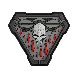 M-TAC Naszywka na rzep Vampir PVC Black Grey