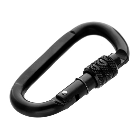 M-TAC Karabińczyk stalowy 10 cm Black
