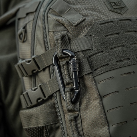 M-TAC Karabińczyk stalowy 10 cm Black