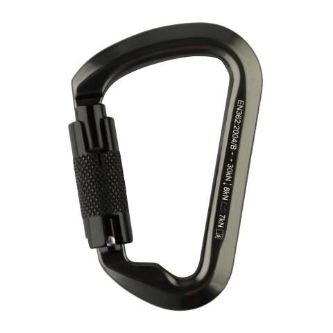M-TAC Karabińczyk 10 cm Key Lock Grey