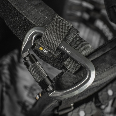 M-TAC Karabińczyk 10 cm Key Lock Grey