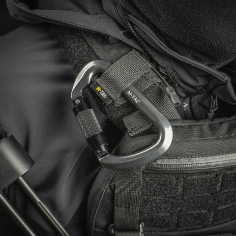 M-TAC Karabińczyk 10 cm Key Lock Grey