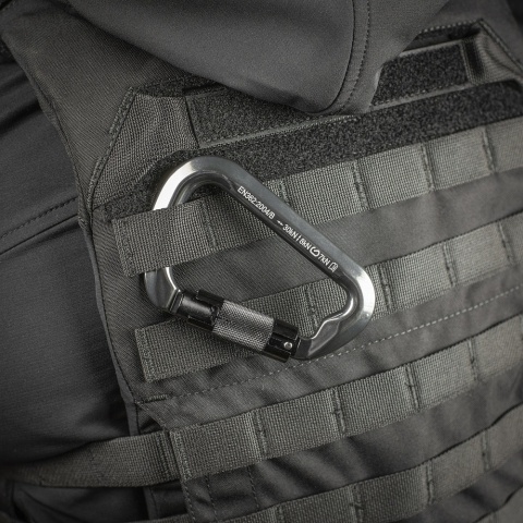 M-TAC Karabińczyk 10 cm Key Lock Grey