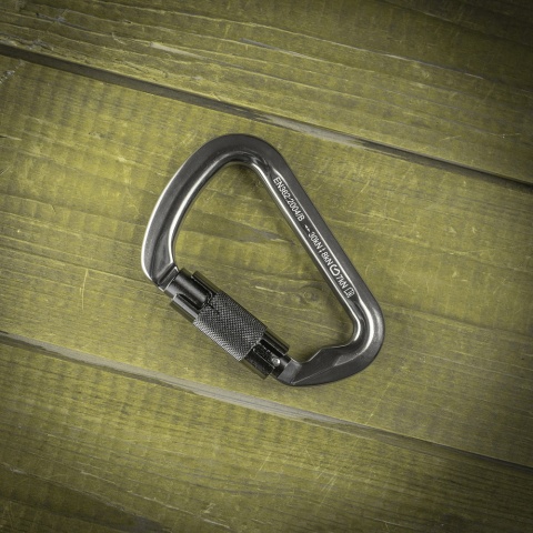 M-TAC Karabińczyk 10 cm Key Lock Grey