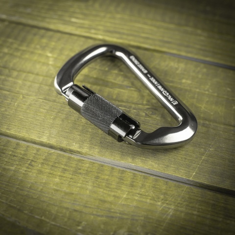 M-TAC Karabińczyk 10 cm Key Lock Grey