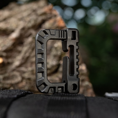 M-TAC Karabińczyk plastikowy Black