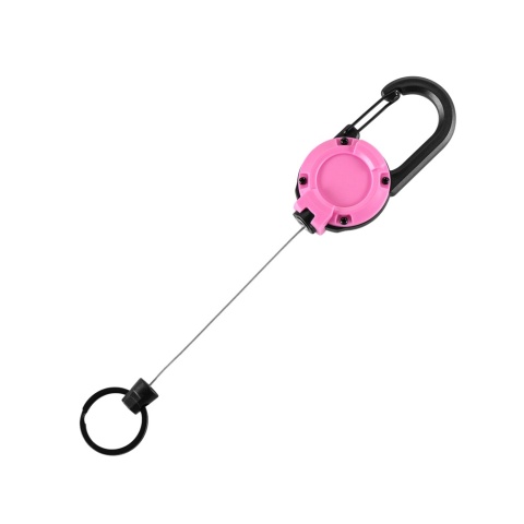 M-TAC Karabińczyk z linką na klucze Pink