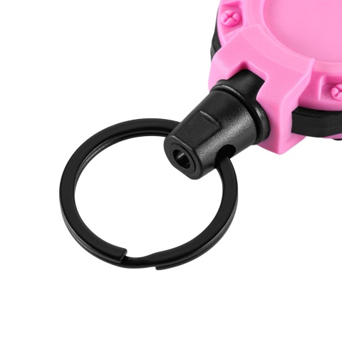 M-TAC Karabińczyk z linką na klucze Pink