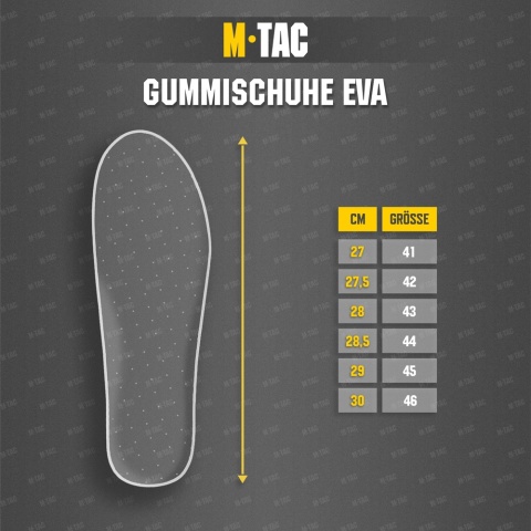 M-TAC Klapki Gumowe EVA Czarne