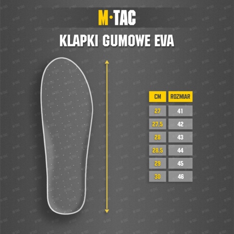 M-TAC Klapki Gumowe EVA Coyote