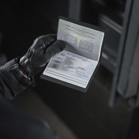 M-TAC Okładka na paszport Black