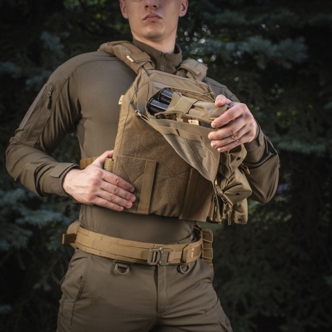 M-TAC Przedni panel XL do kamizelki Plate Carrier QRS Coyote