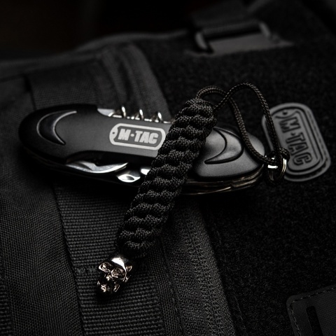 M-TAC Zawieszka Helix Skull Black