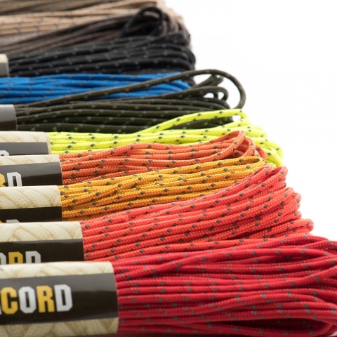 M-TAC Paracord Minicord 15m Reflective Safety Orange