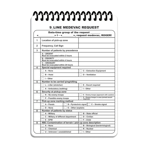 M-TAC Notatnik taktyczny Ecopybook Tactical All-Weather Fireteam-Squad A6