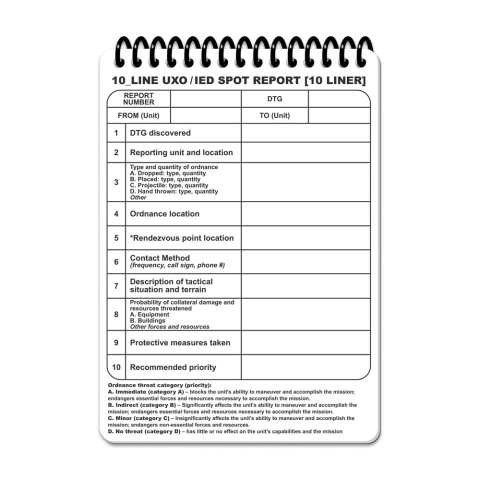 M-TAC Notatnik taktyczny Ecopybook Tactical All-Weather Fireteam-Squad A6