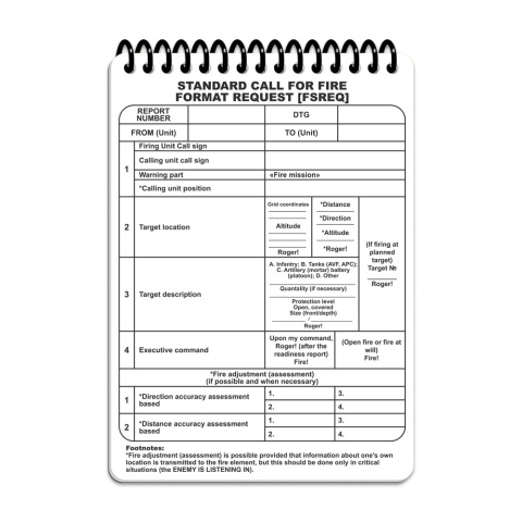 M-TAC Notatnik taktyczny Ecopybook Tactical All-Weather Fireteam-Squad A6