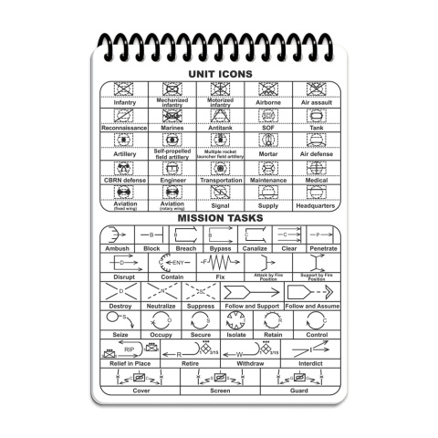 M-TAC Notatnik taktyczny Ecopybook Tactical All-Weather Fireteam-Squad A6