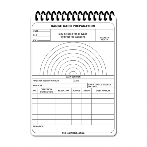 M-TAC Notatnik taktyczny Ecopybook Tactical All-Weather Fireteam-Squad A6