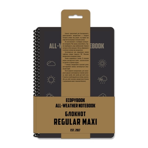 M-TAC Notatnik taktyczny Ecopybook Tactical All-Weather Regular Maxi