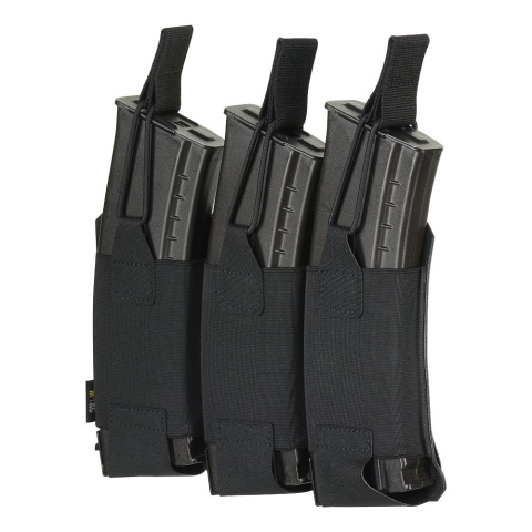M-TAC Elastyczna Ładownica na 3 Magazynki Elite Laser Cut Black