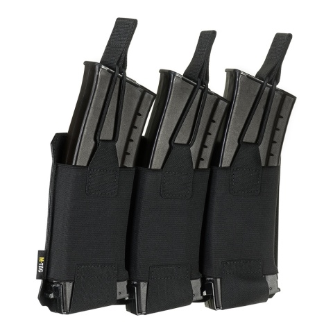 M-TAC Elastyczna Ładownica na 3 Magazynki Elite Laser Cut Black