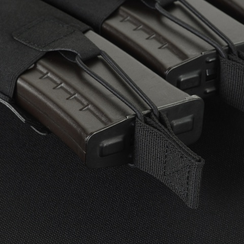 M-TAC Elastyczna Ładownica na 3 Magazynki Elite Laser Cut Black