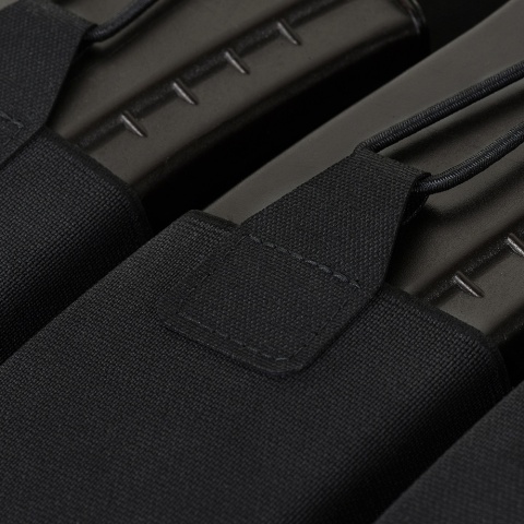 M-TAC Elastyczna Ładownica na 3 Magazynki Elite Laser Cut Black