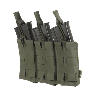 M-TAC Elastyczna Ładownica na 3 Magazynki Elite Laser Cut Ranger Green