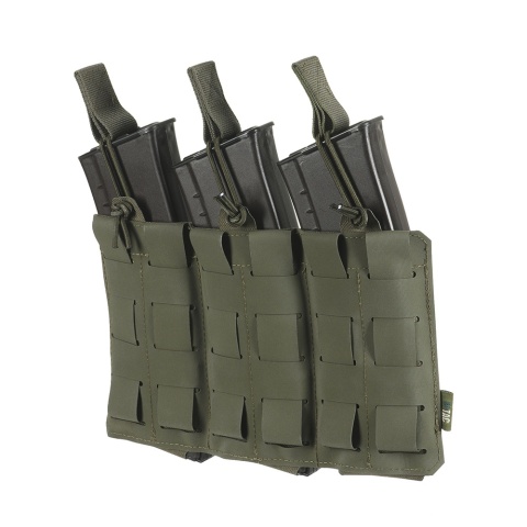 M-TAC Elastyczna Ładownica na 3 Magazynki Elite Laser Cut Ranger Green