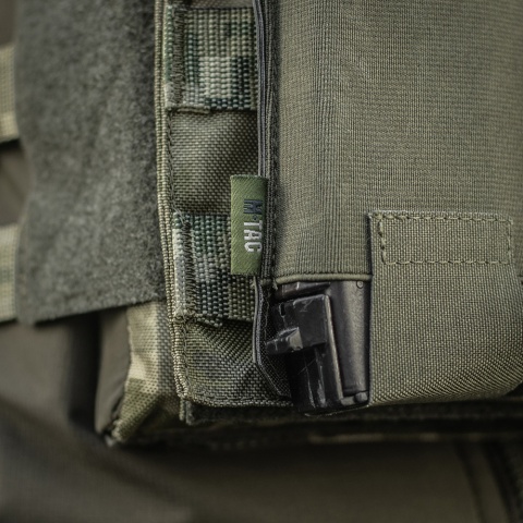 M-TAC Elastyczna Ładownica na 3 Magazynki Elite Laser Cut Ranger Green