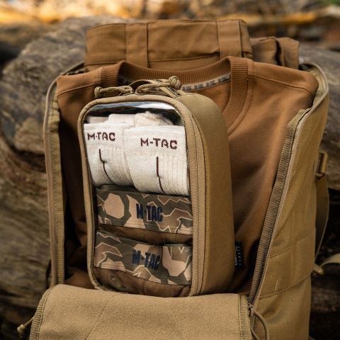 M-TAC Organizer Przezroczysty Ergonomiczny Elite Small 22x14 cm Coyote