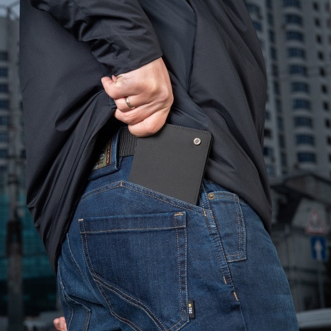 M-TAC Portfel Slim Elite Black