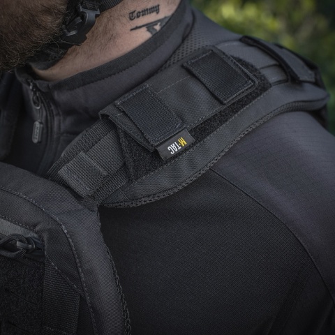 M-TAC Nakładka naramienna na kamizelkę Cuirass QRS Black