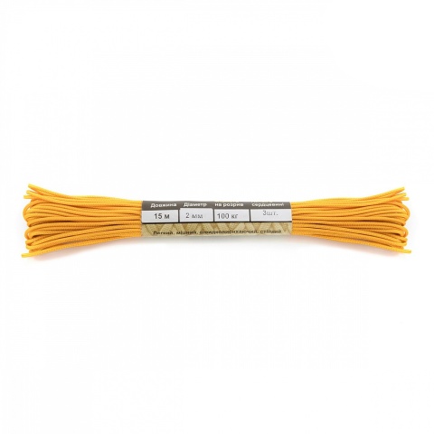 M-TAC Paracord Minicord 15m Goldenrod