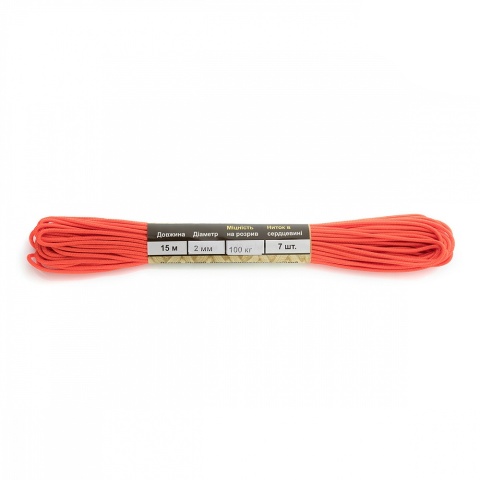M-TAC Paracord Minicord 15m Safety Orange