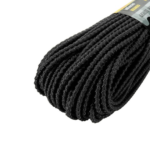 M-TAC Paracord Shock Cord 3 mm 30m Dragon Skin Black