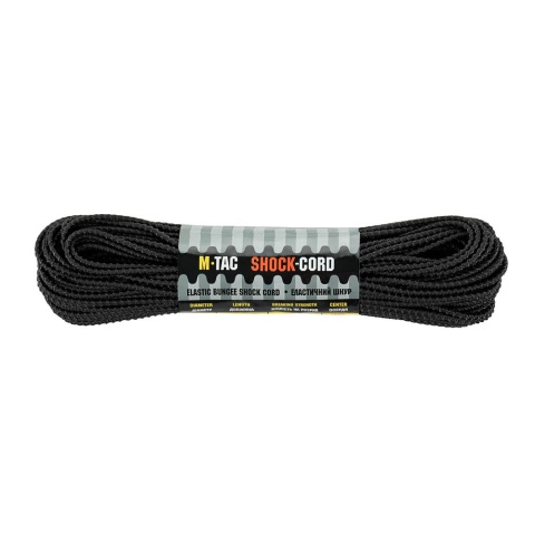 M-TAC Paracord Shock Cord 3 mm 30m Dragon Skin Black