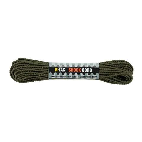 M-TAC Paracord Shock Cord 3mm 15m Dragon Skin OD Green